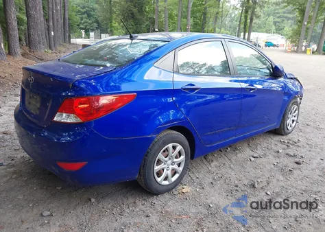 2013 Hyundai Accent Gls из США, поврежденный, VIN KMHCT4AE9DU500111